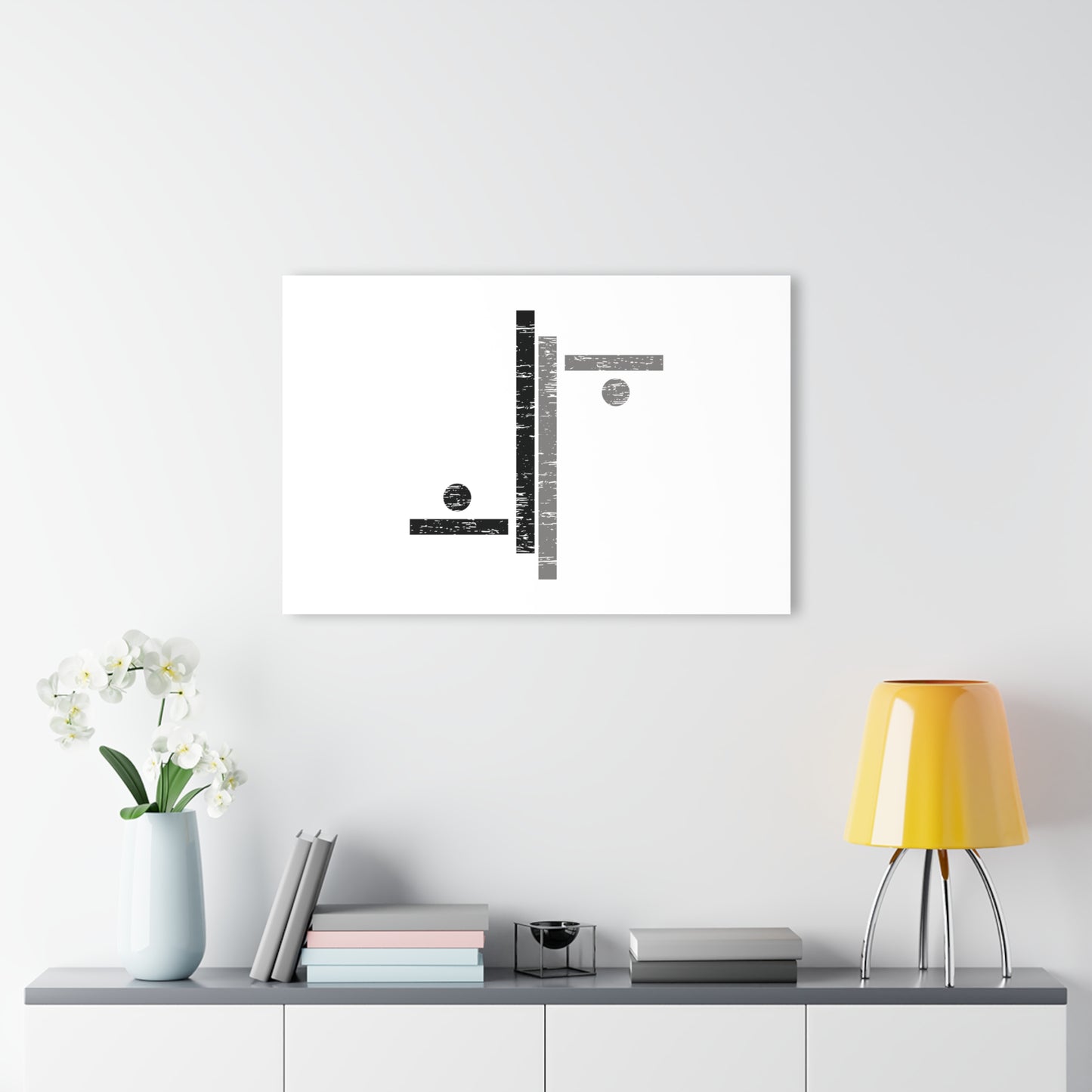 T5 Minimalist Ping-Pong Acrylic Print