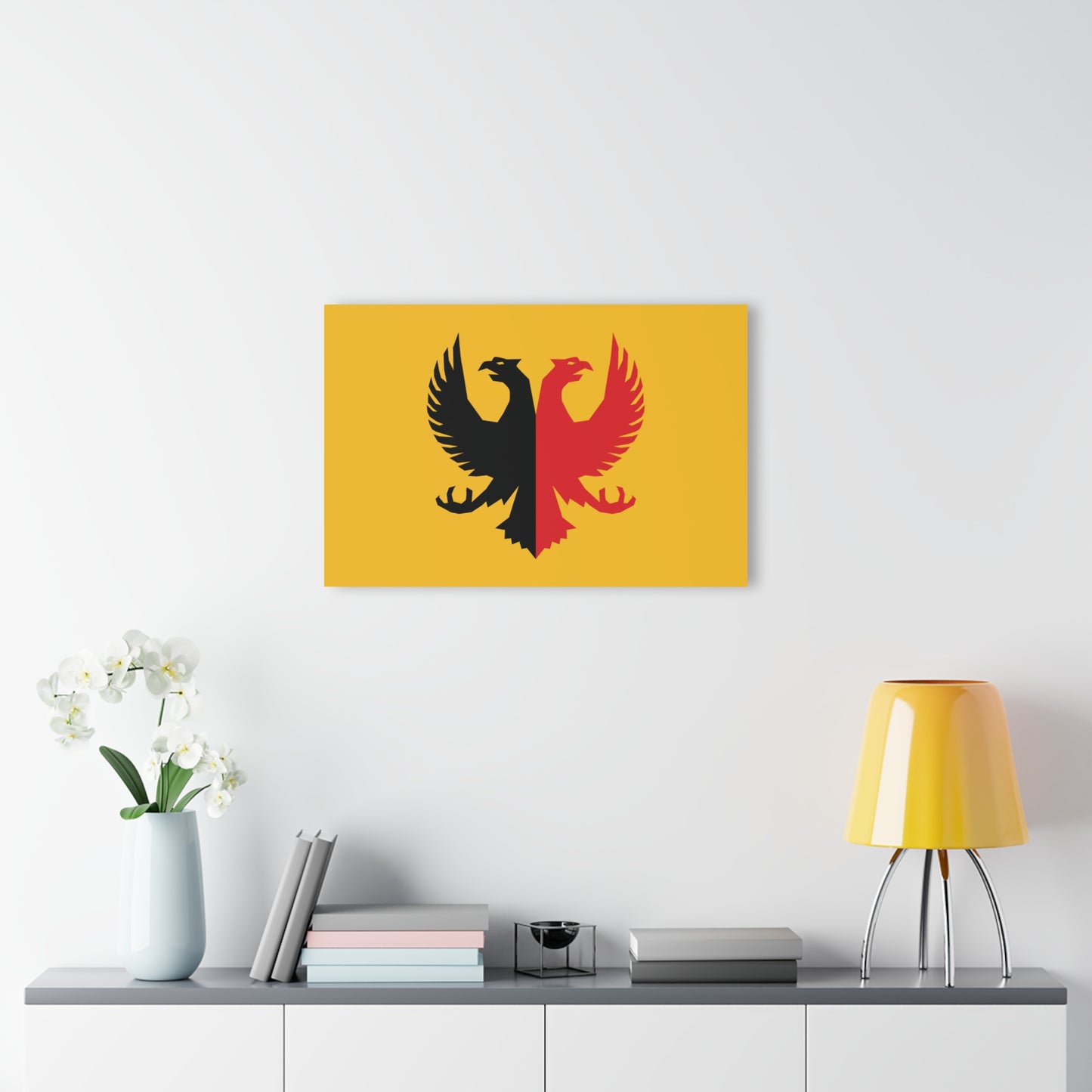 T5 Minimalist Two Headed Eagle Acrylic Print