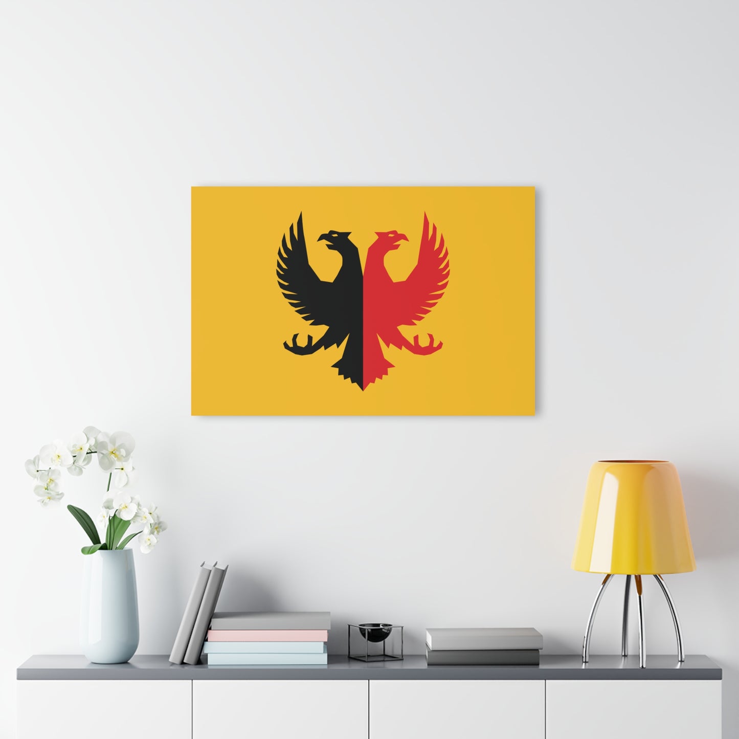 T5 Minimalist Two Headed Eagle Acrylic Print