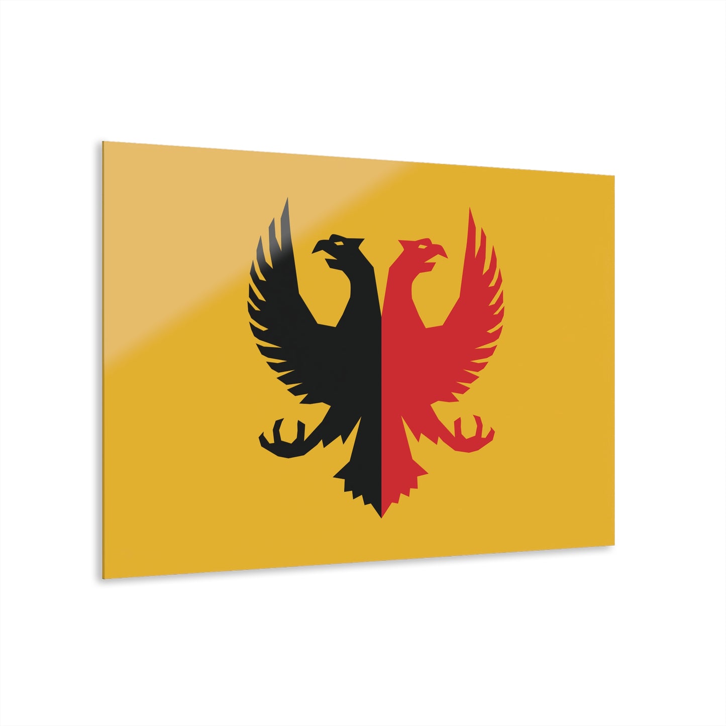 T5 Minimalist Two Headed Eagle Acrylic Print