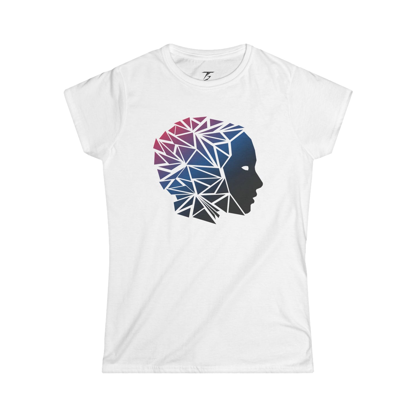T5 Minimalist Broken Identity T-Shirt for Women