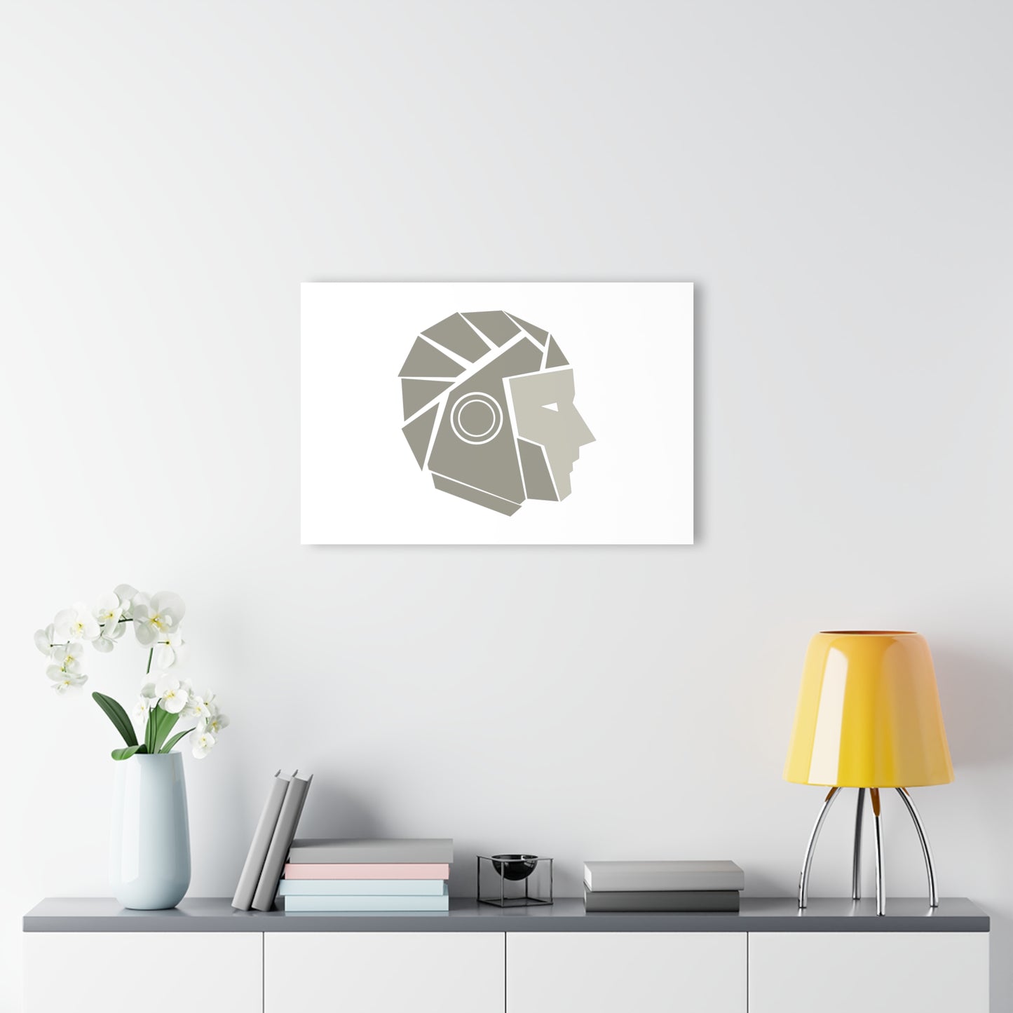 T5 Minimalist Space Soldier Acrylic Print