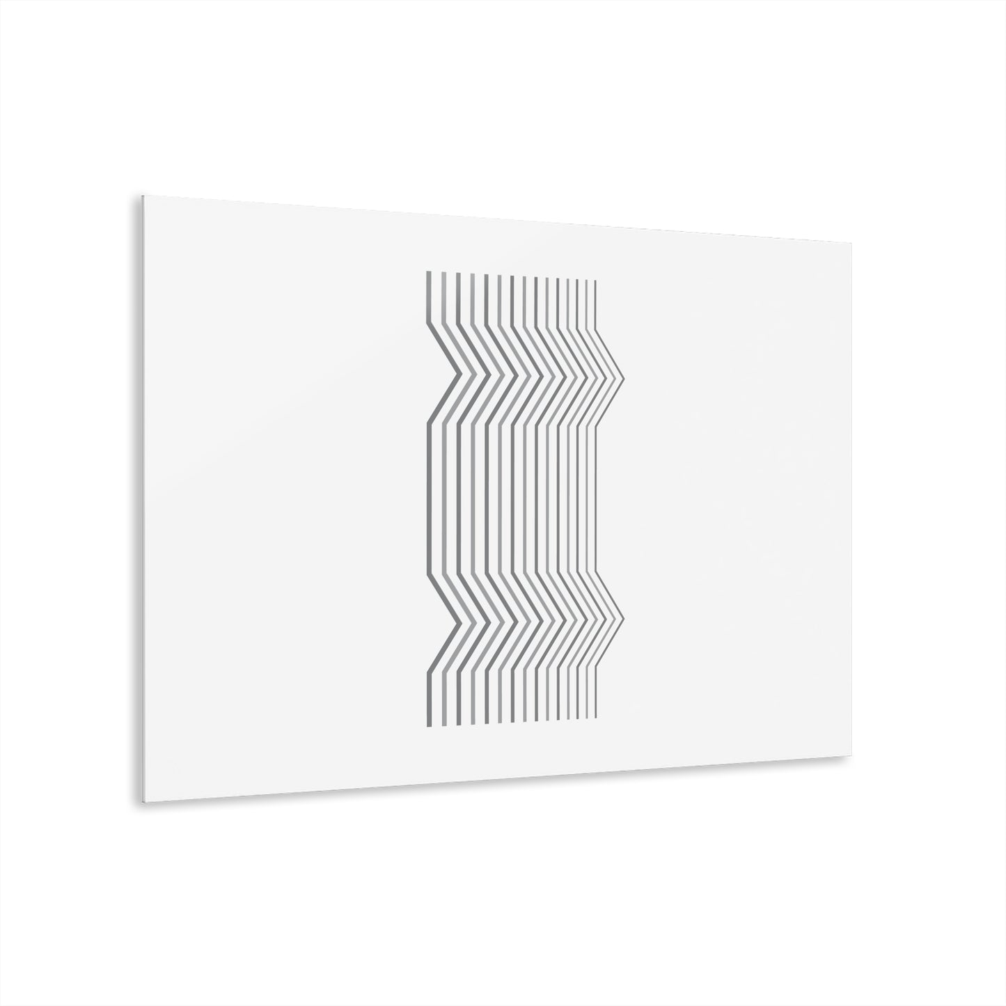 T5 Minimalist Broken Lines Acrylic Print