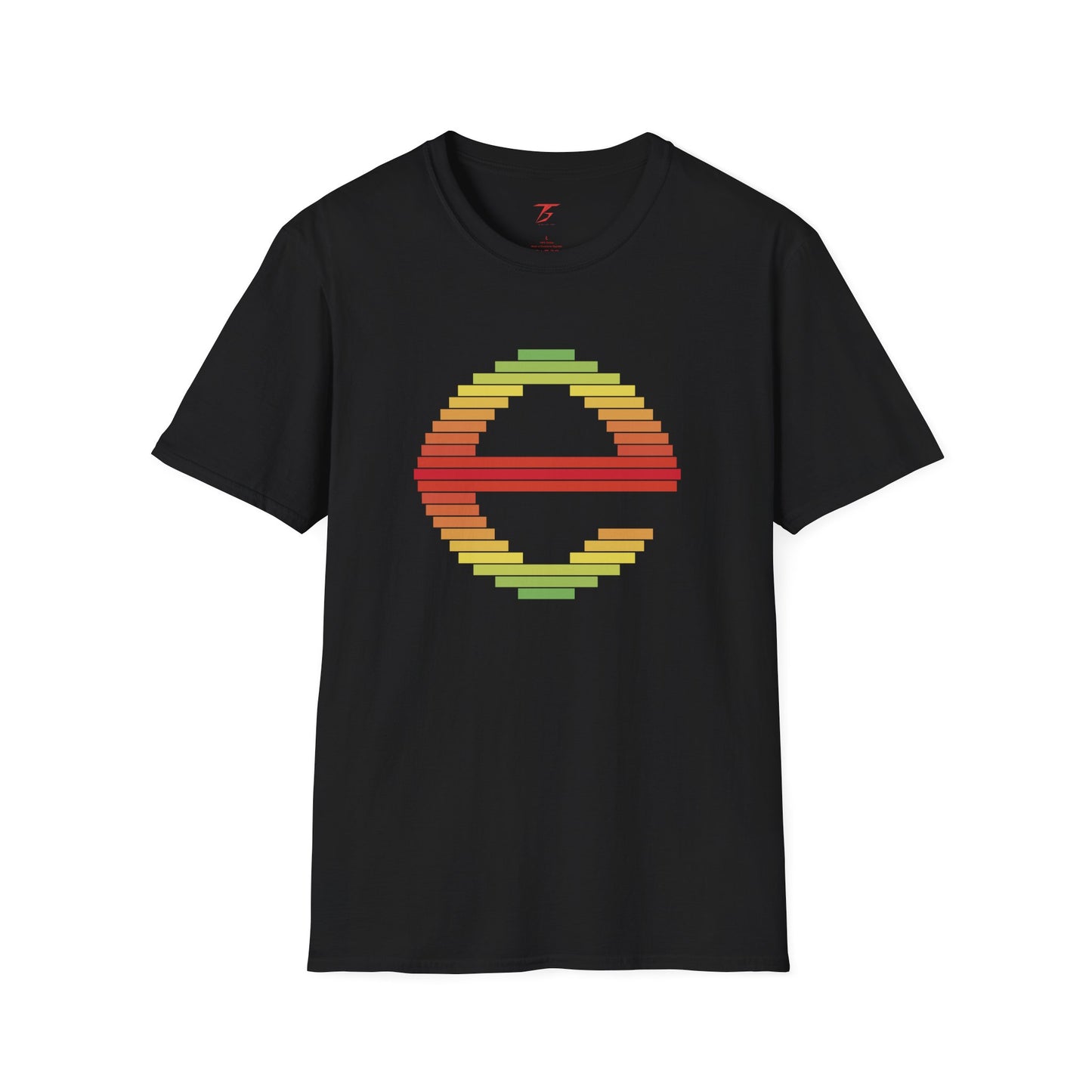 T5 Minimalist Building Blocks “e” T-Shirt for Men