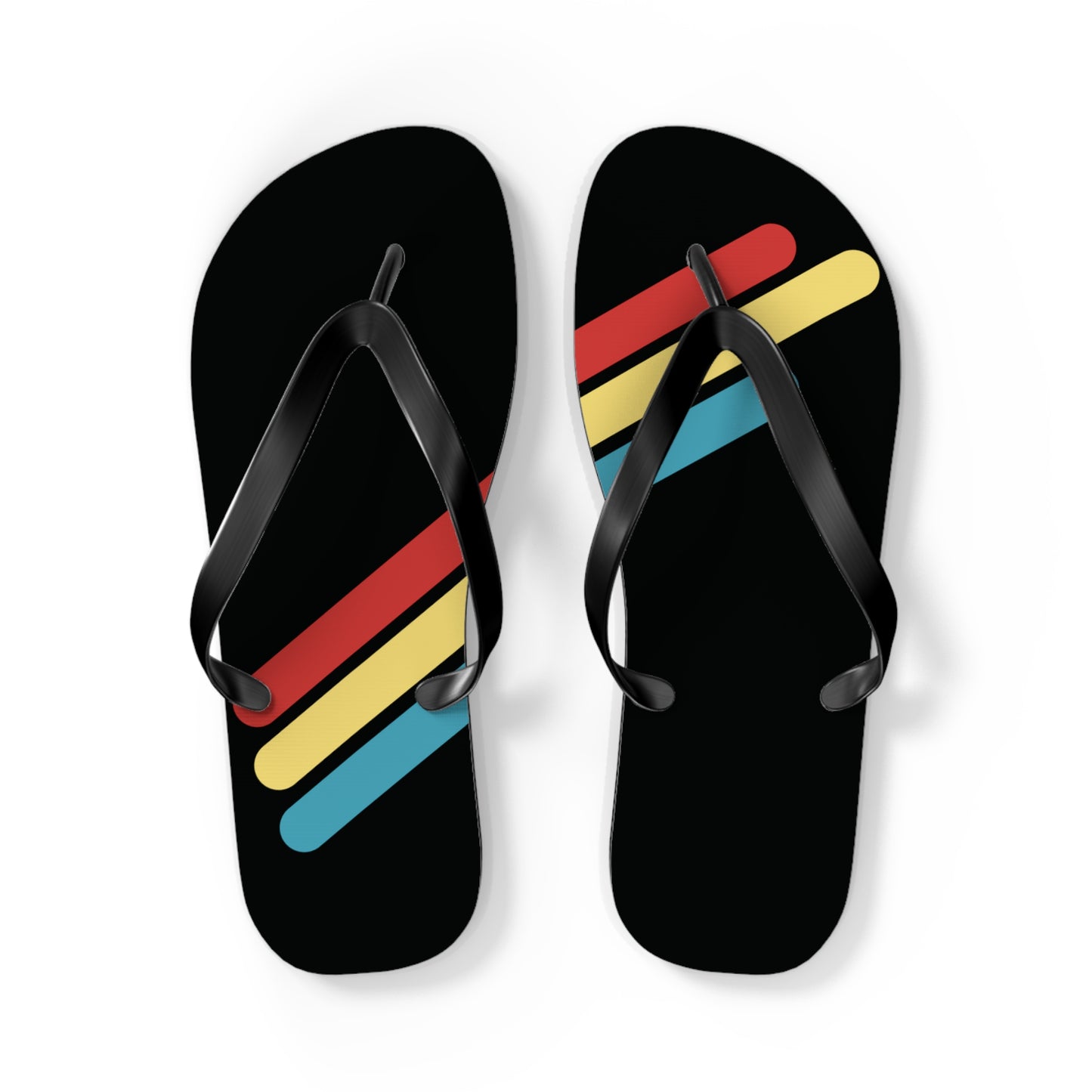 T5 Minimalist Color Bars Flip-Flops for Men