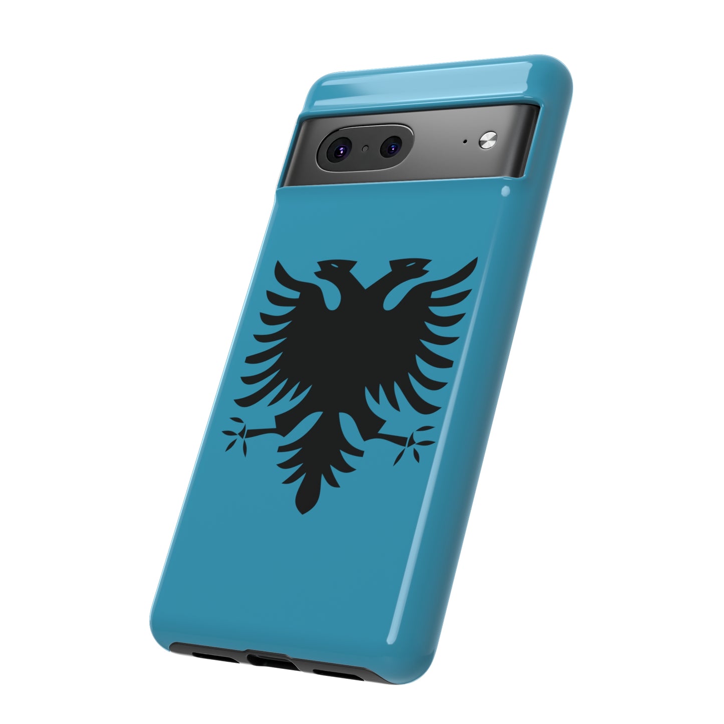 T5 Minimalist Albanian Flag Two Headed Eagle Smartphone Case