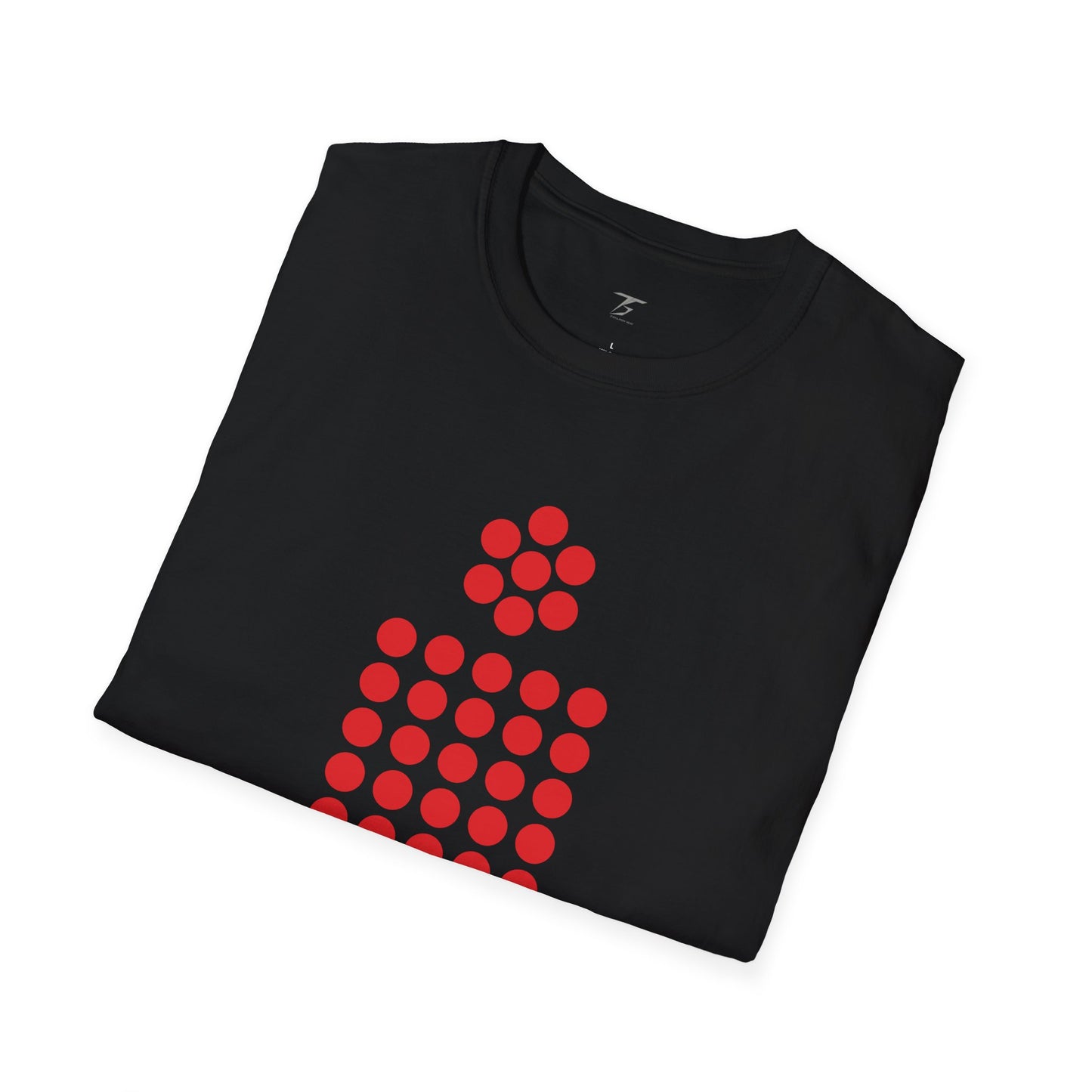 T5 Minimalist Pedestrian Stop Traffic Light T-Shirt for Men