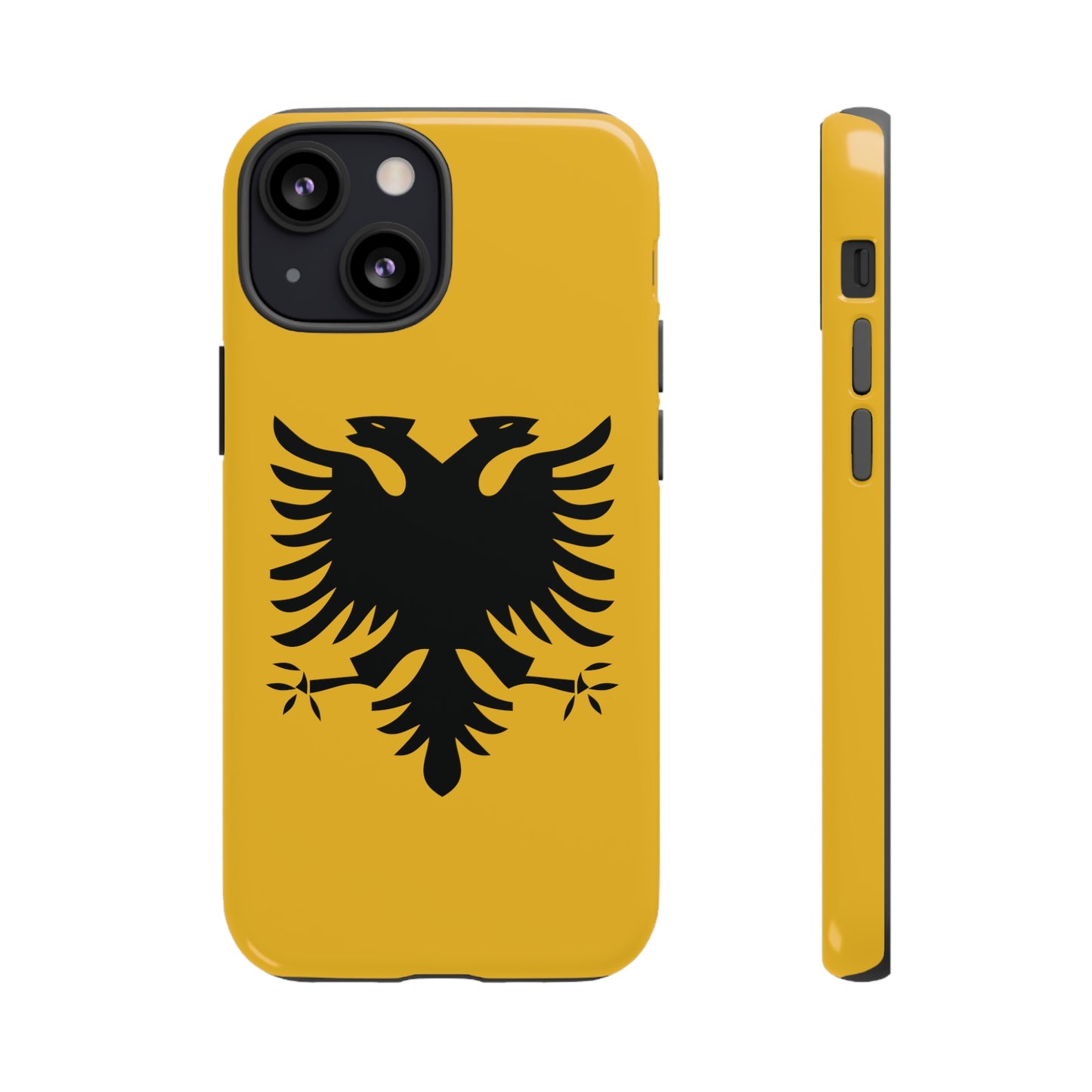 T5 Minimalist Albanian Flag Two Headed Eagle Smartphone Case