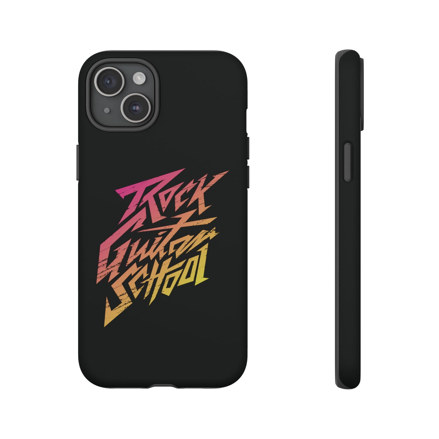 T5 Minimalist ROCK GUITAR SCHOOL Smartphone Case