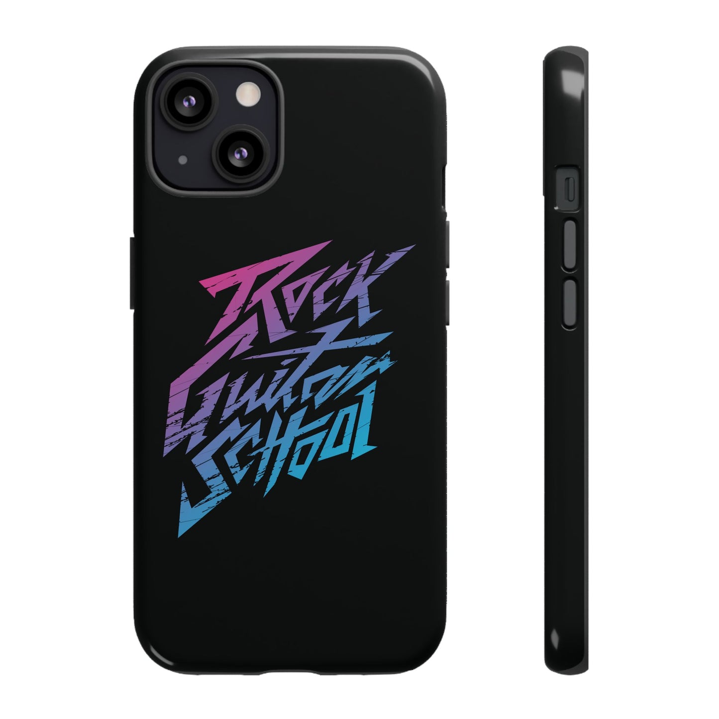 T5 Minimalist ROCK GUITAR SCHOOL Smartphone Case