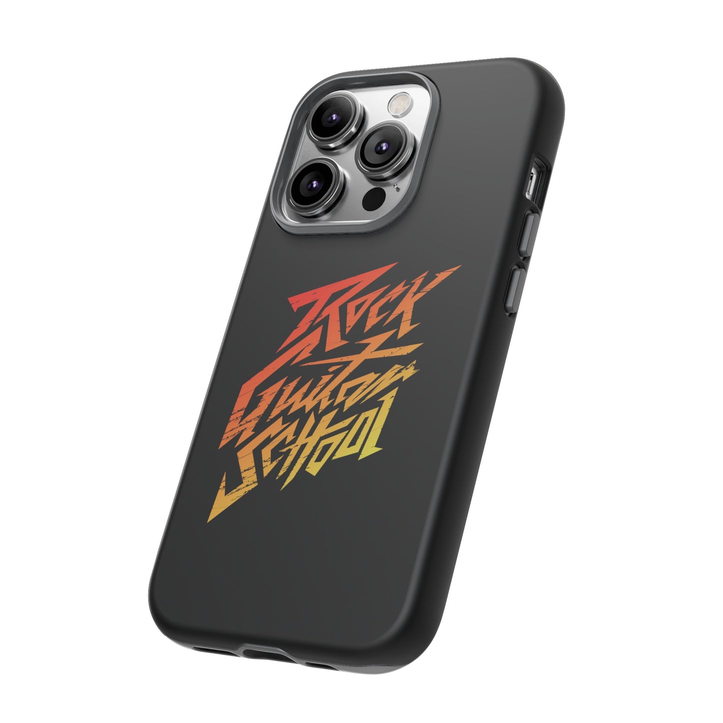 T5 Minimalist ROCK GUITAR SCHOOL Smartphone Case