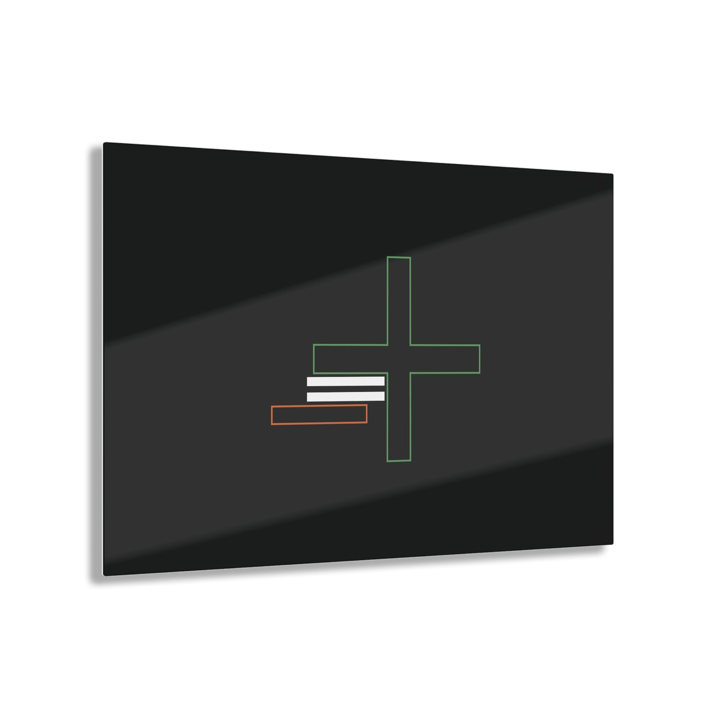 T5 Minimalist Less is More Acrylic Print