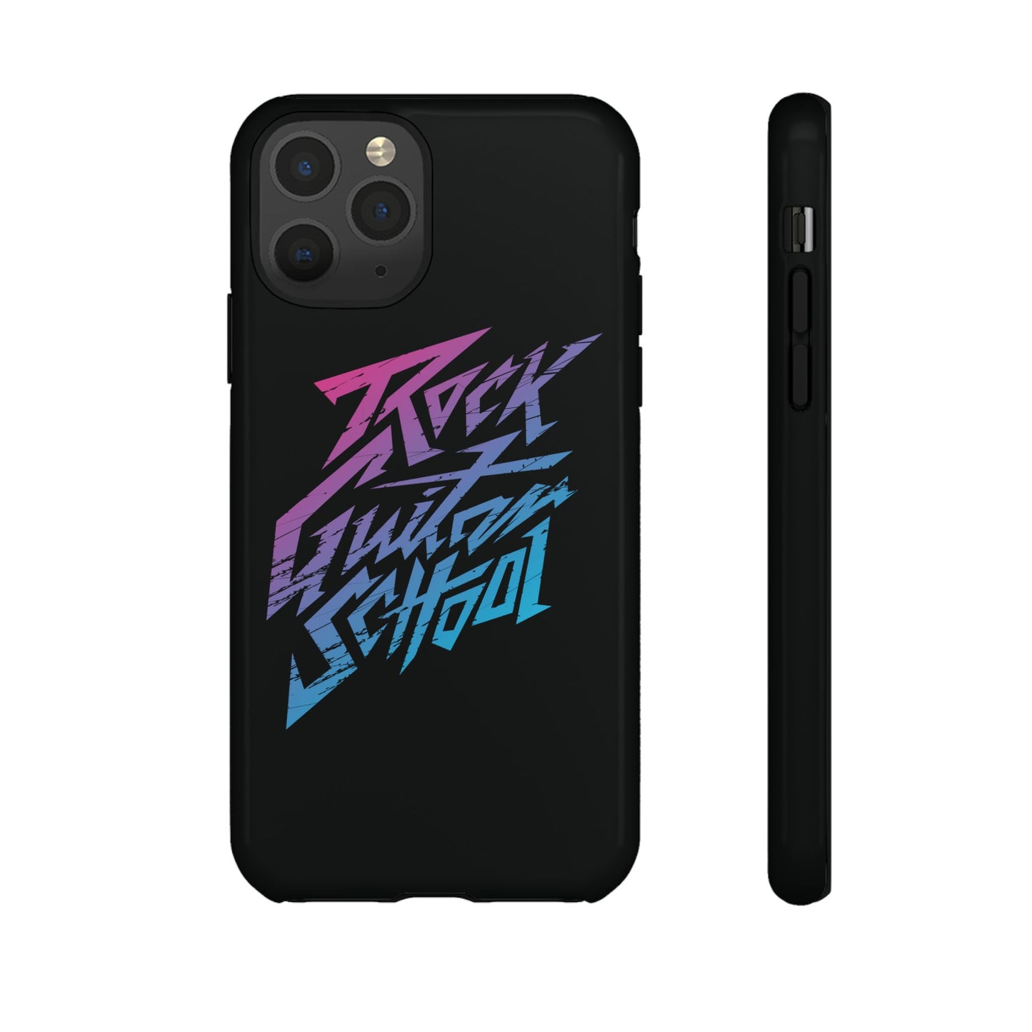 T5 Minimalist ROCK GUITAR SCHOOL Smartphone Case