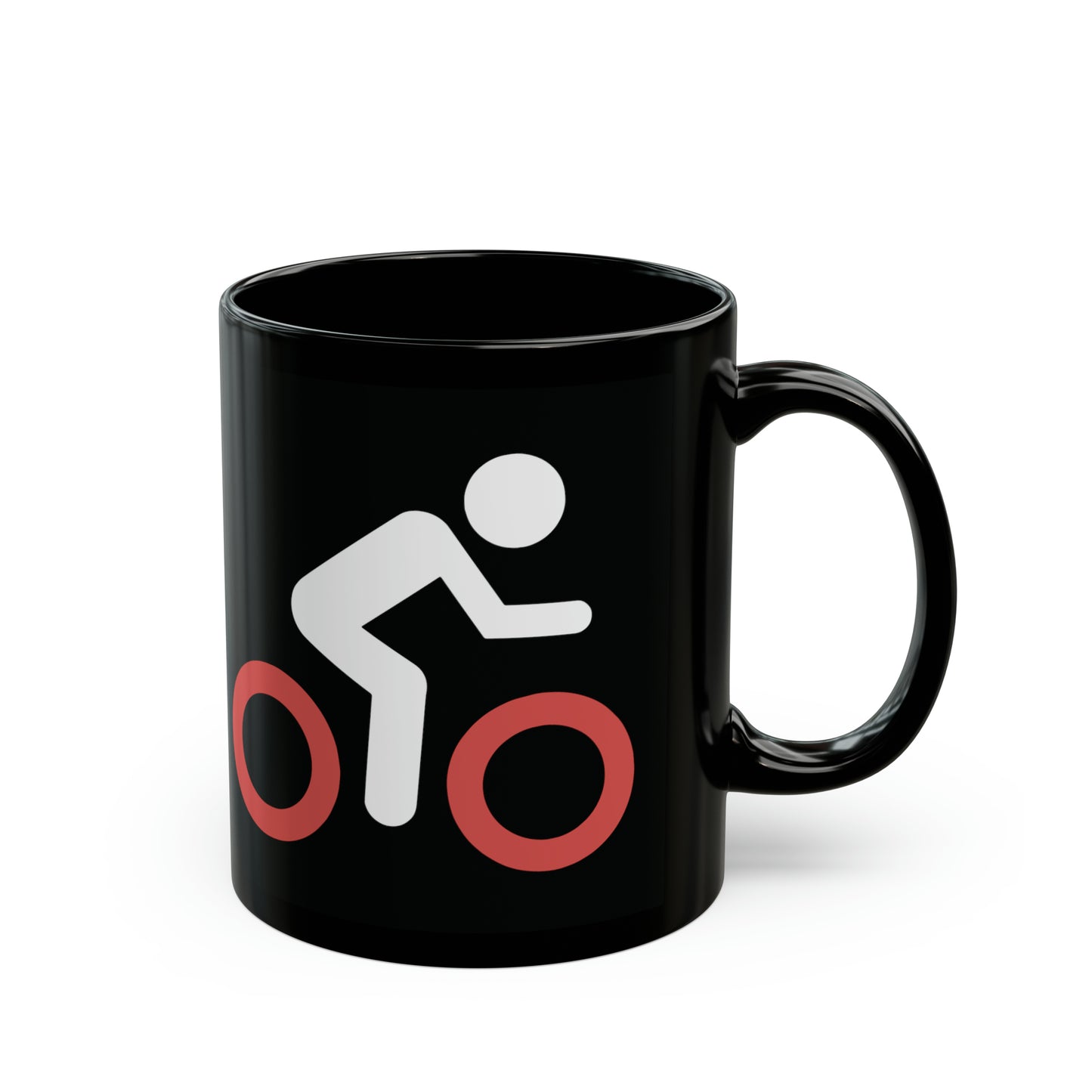 T5 Minimalist Cycling Sign Ceramic Coffee Mug