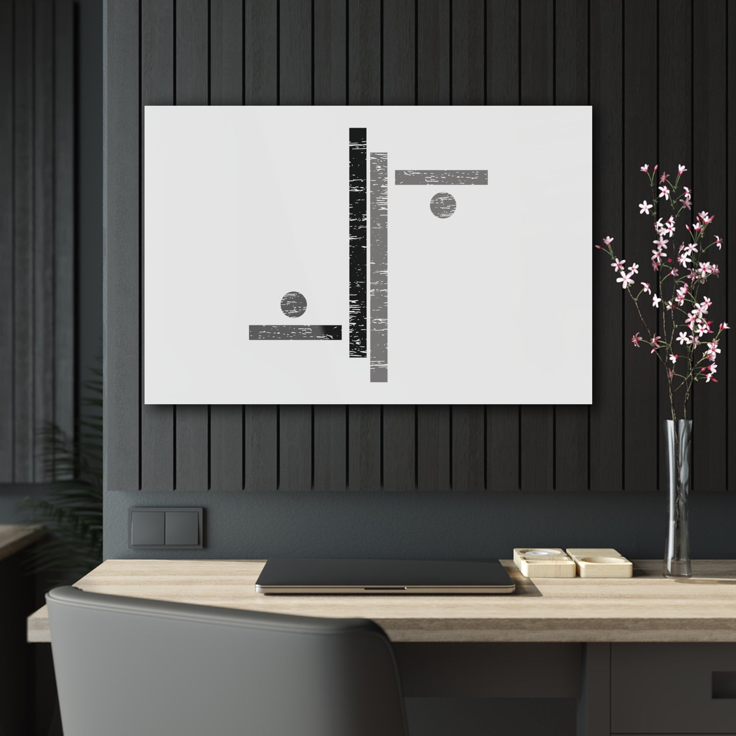 T5 Minimalist Ping-Pong Acrylic Print