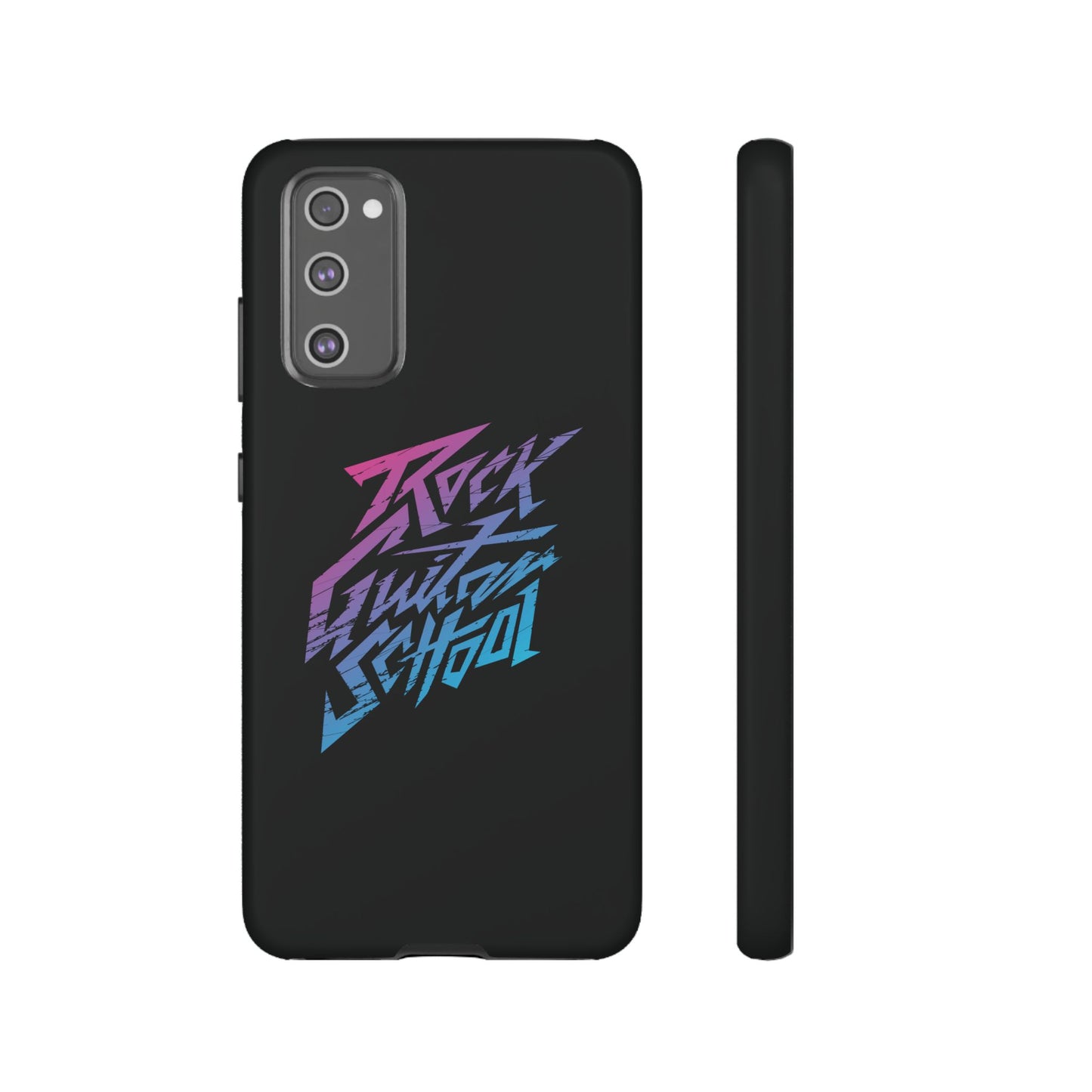 T5 Minimalist ROCK GUITAR SCHOOL Smartphone Case