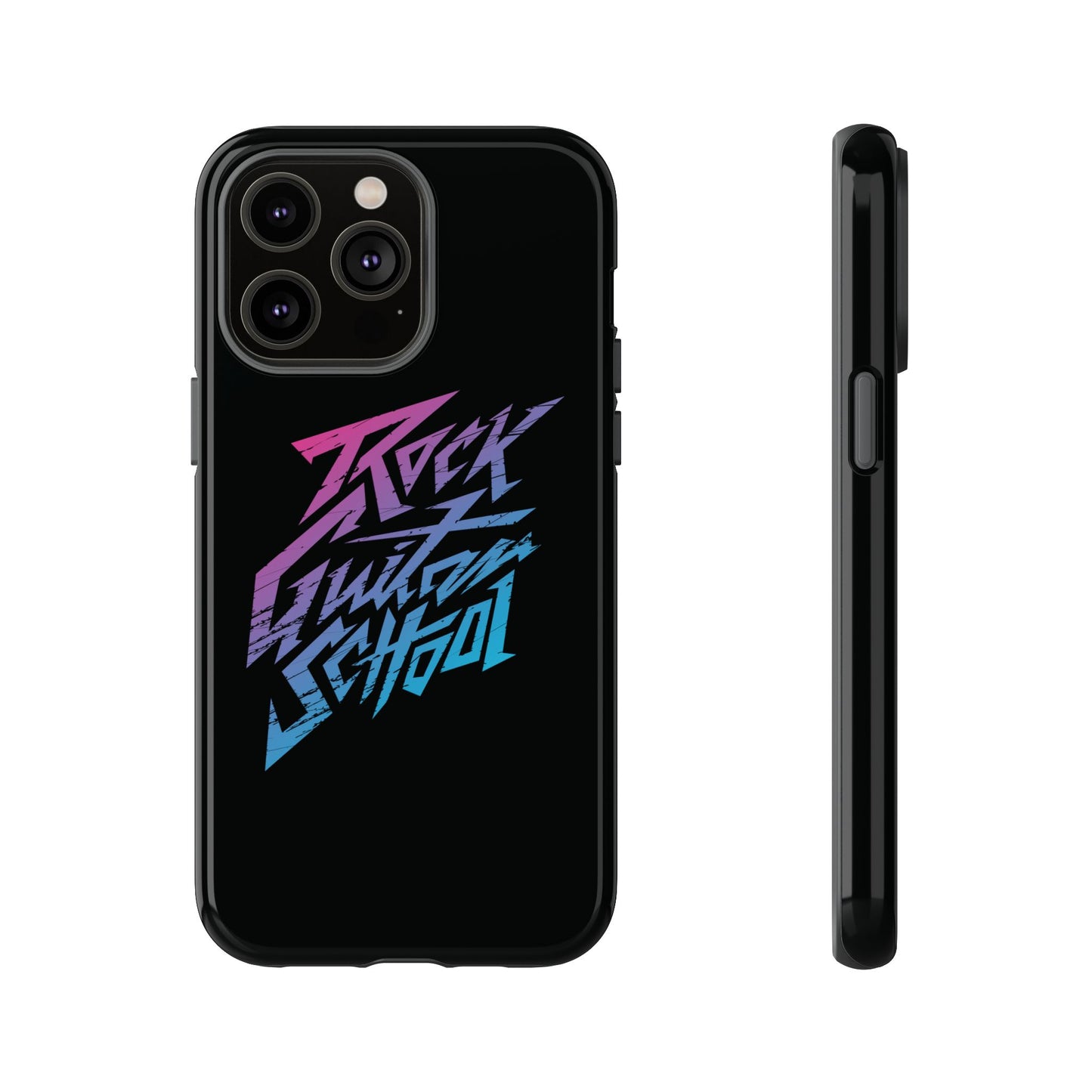 T5 Minimalist ROCK GUITAR SCHOOL Smartphone Case