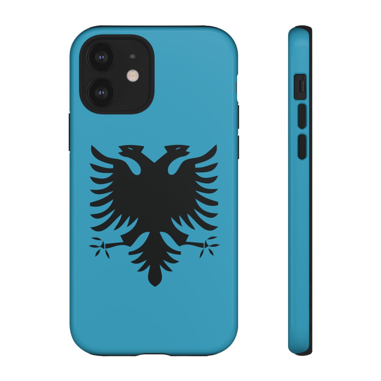 T5 Minimalist Albanian Flag Two Headed Eagle Smartphone Case