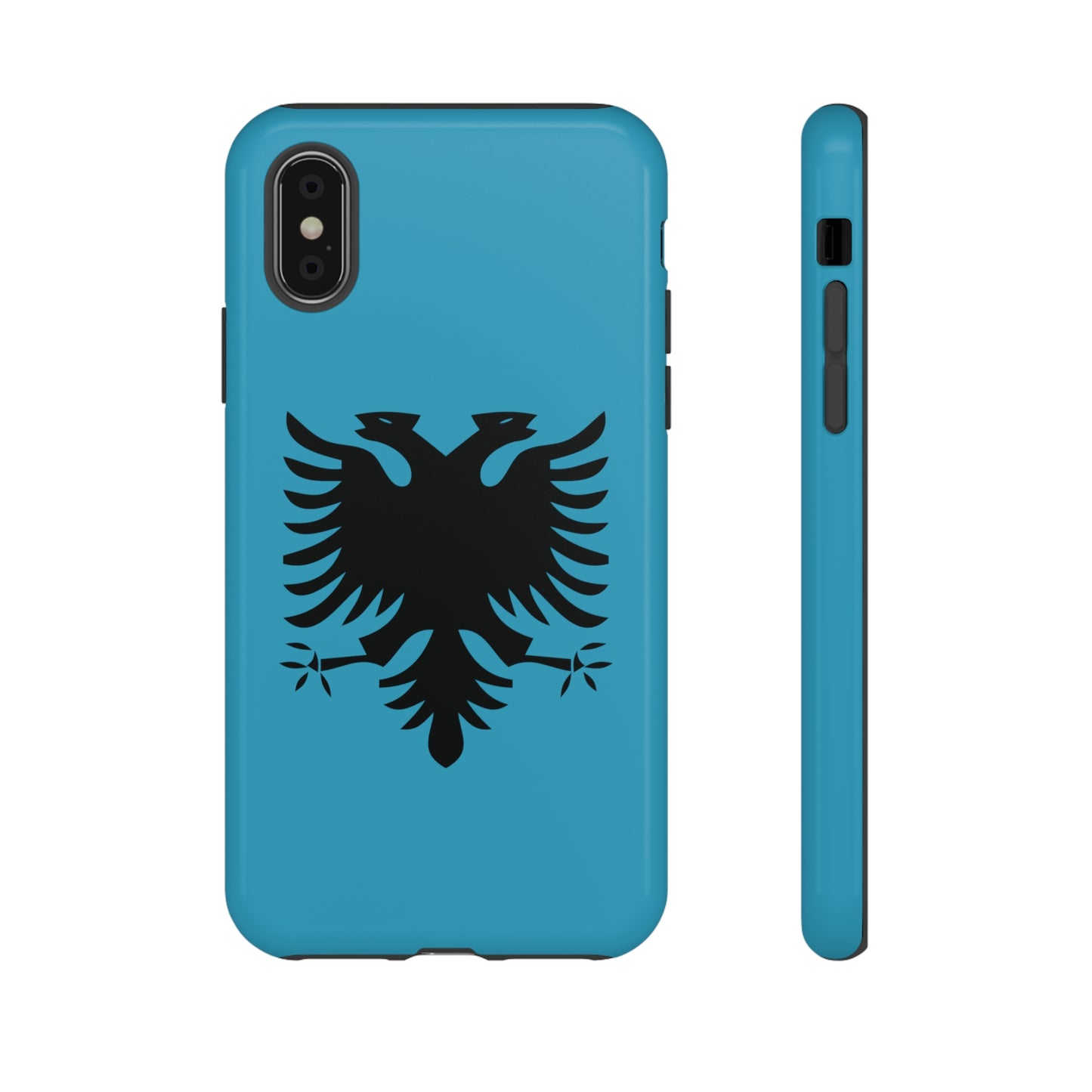 T5 Minimalist Albanian Flag Two Headed Eagle Smartphone Case