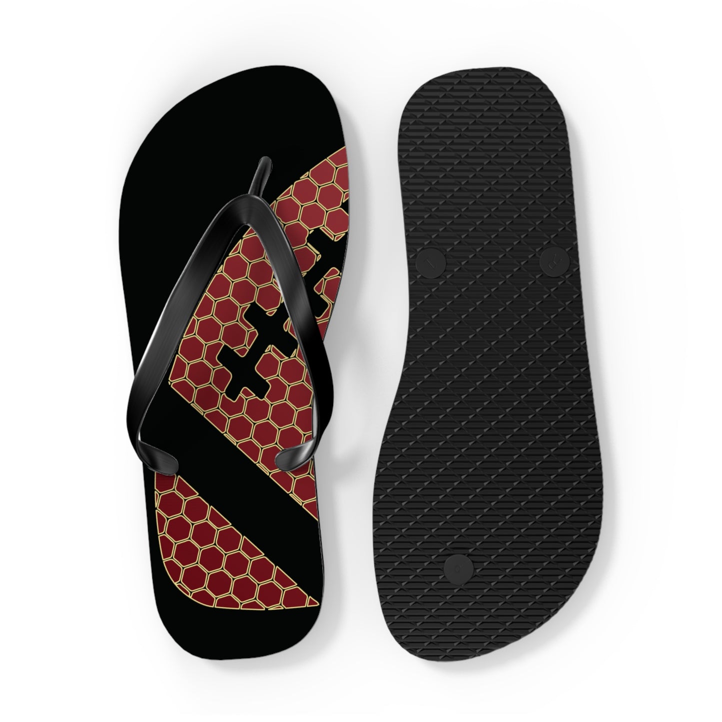 T5 Minimalist American Football Ball Flip-Flops for Men