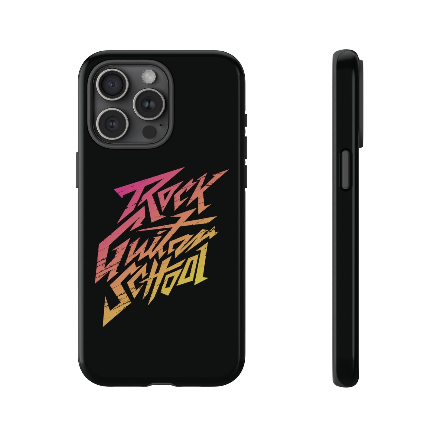 T5 Minimalist ROCK GUITAR SCHOOL Smartphone Case