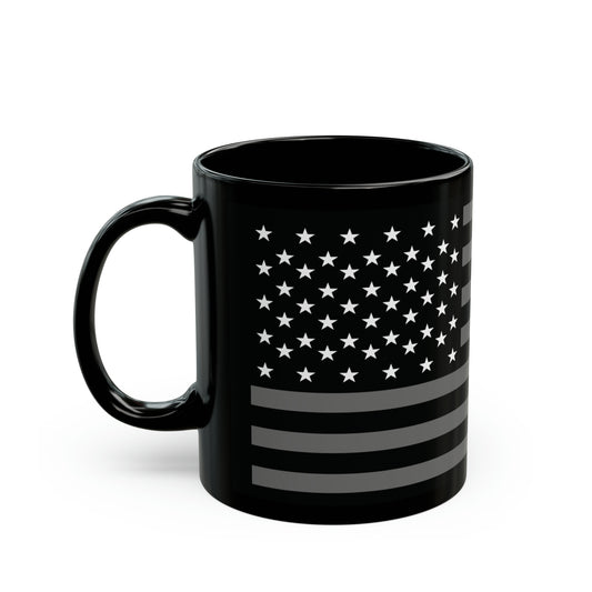 T5 Minimalist U.S.A. Flag Ceramic Coffee Mug