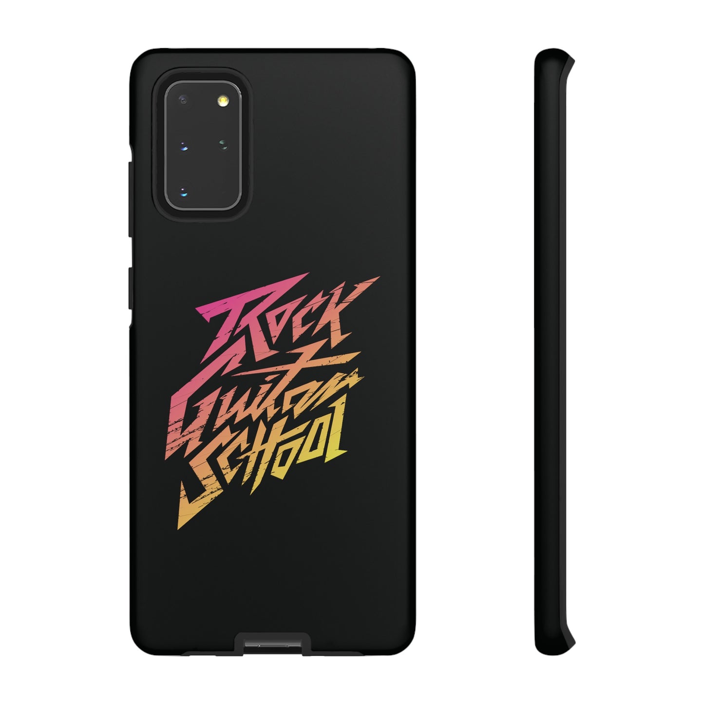 T5 Minimalist ROCK GUITAR SCHOOL Smartphone Case