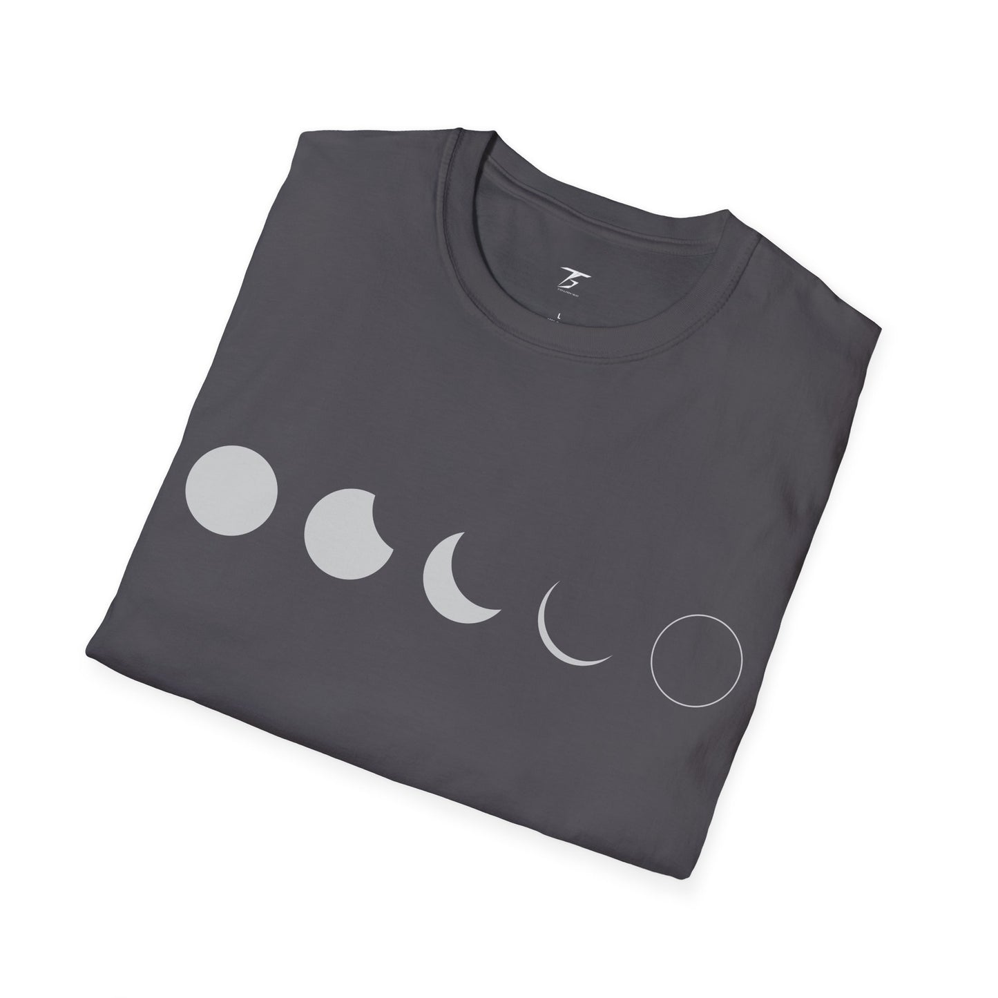 T5 Minimalist Lunar Eclipse T-Shirt for Men