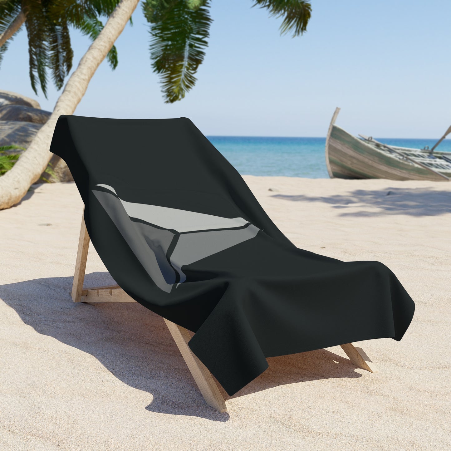 T5 Minimalist Suspended Triangles Beach Towel for Men