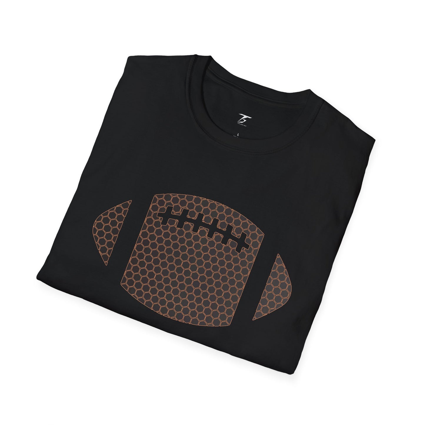 T5 Minimalist American Football Ball T-Shirt for Men