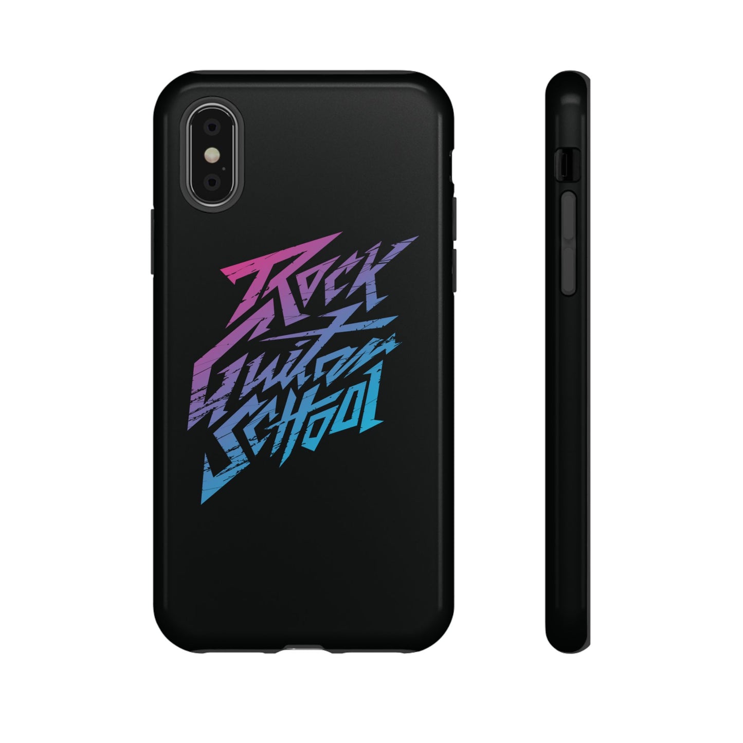 T5 Minimalist ROCK GUITAR SCHOOL Smartphone Case