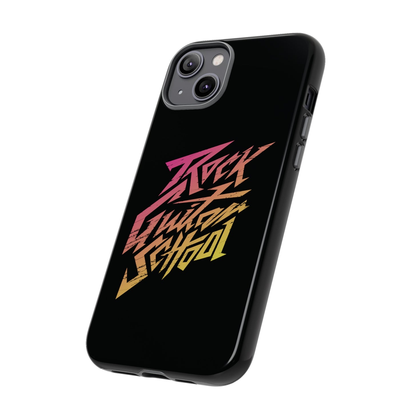 T5 Minimalist ROCK GUITAR SCHOOL Smartphone Case