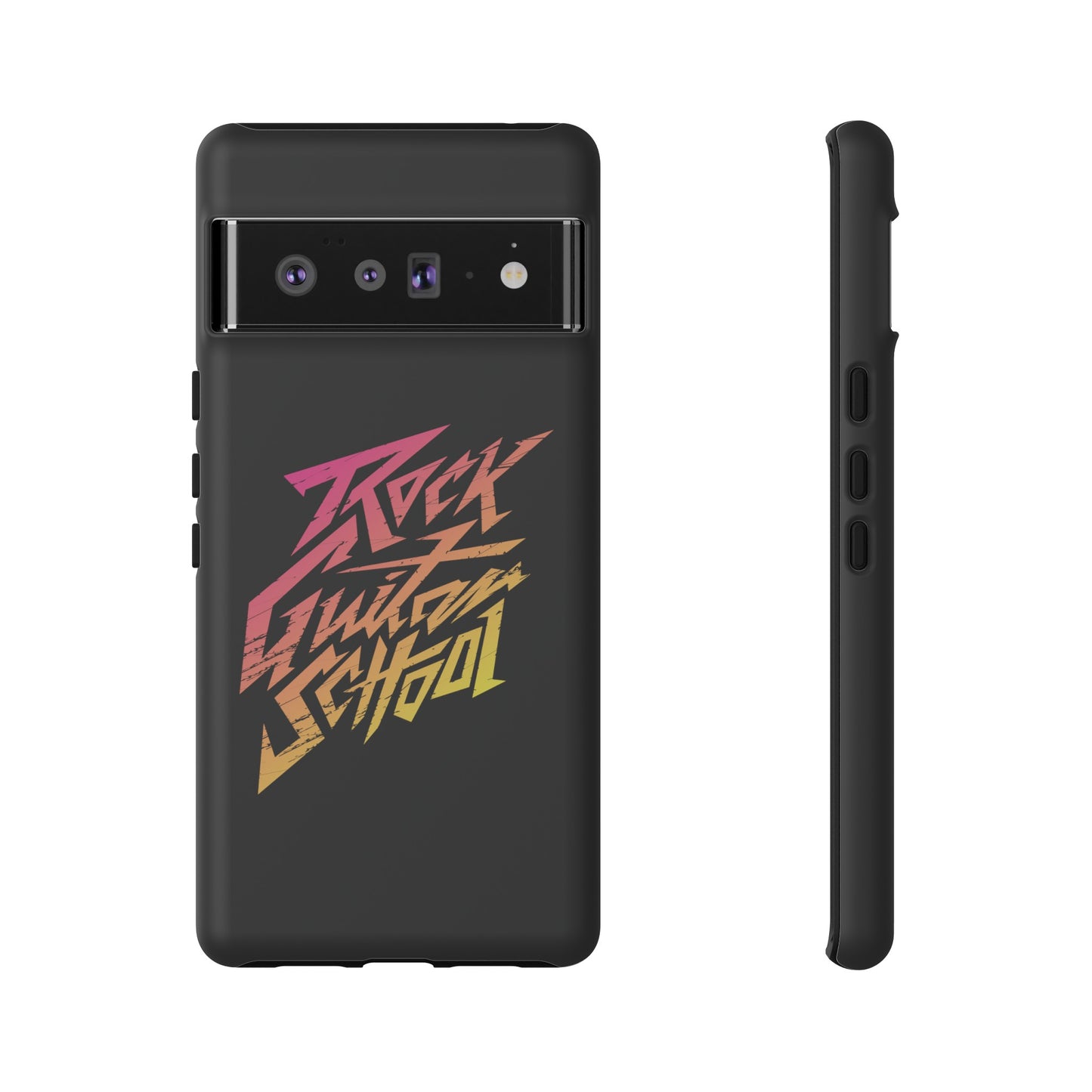 T5 Minimalist ROCK GUITAR SCHOOL Smartphone Case