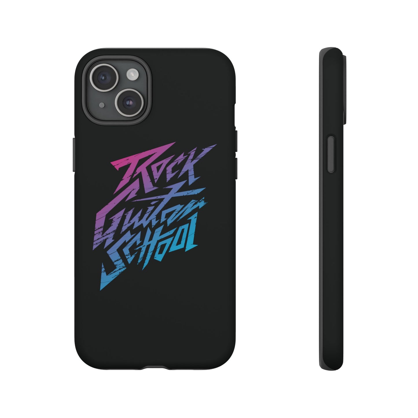 T5 Minimalist ROCK GUITAR SCHOOL Smartphone Case
