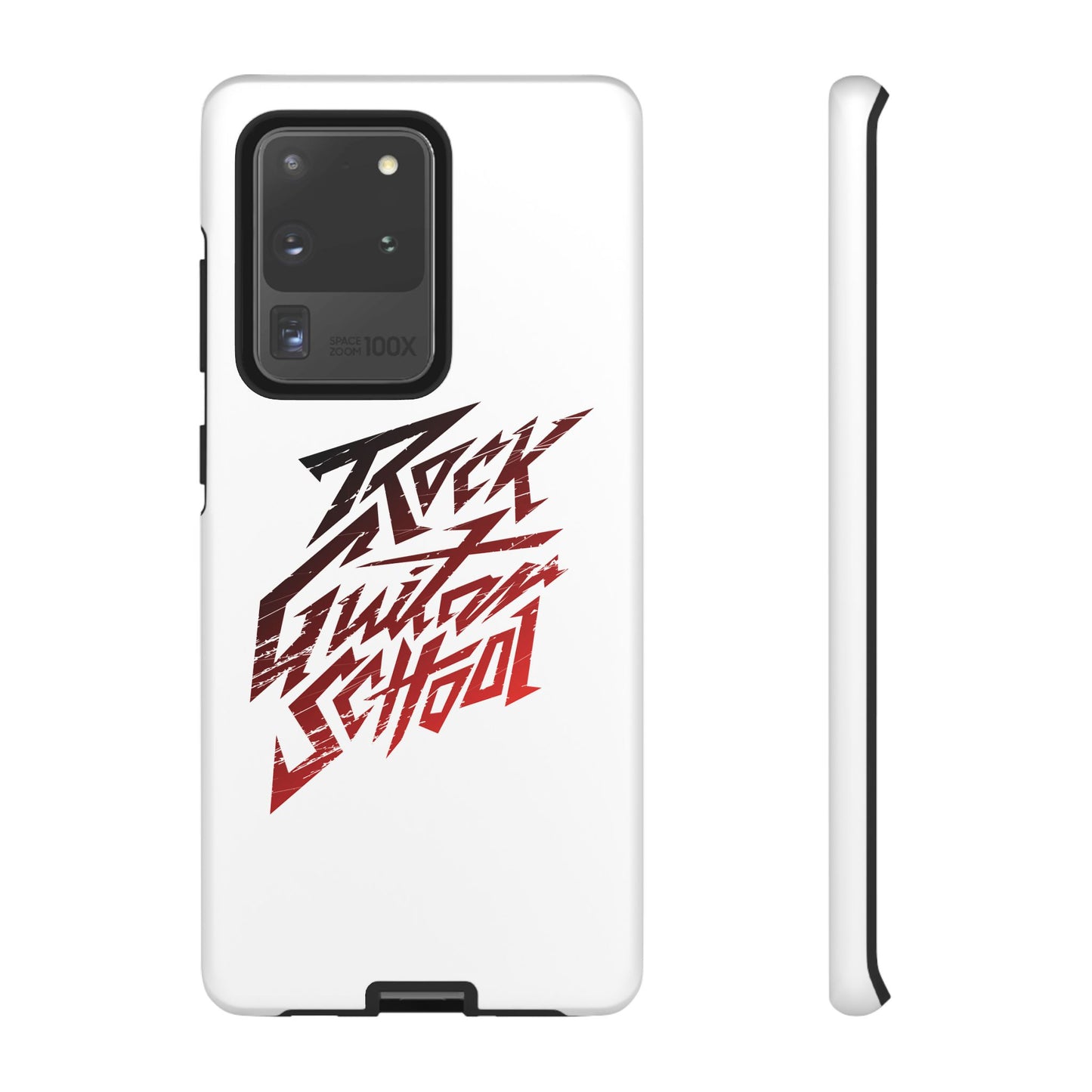 T5 Minimalist ROCK GUITAR SCHOOL Smartphone Case