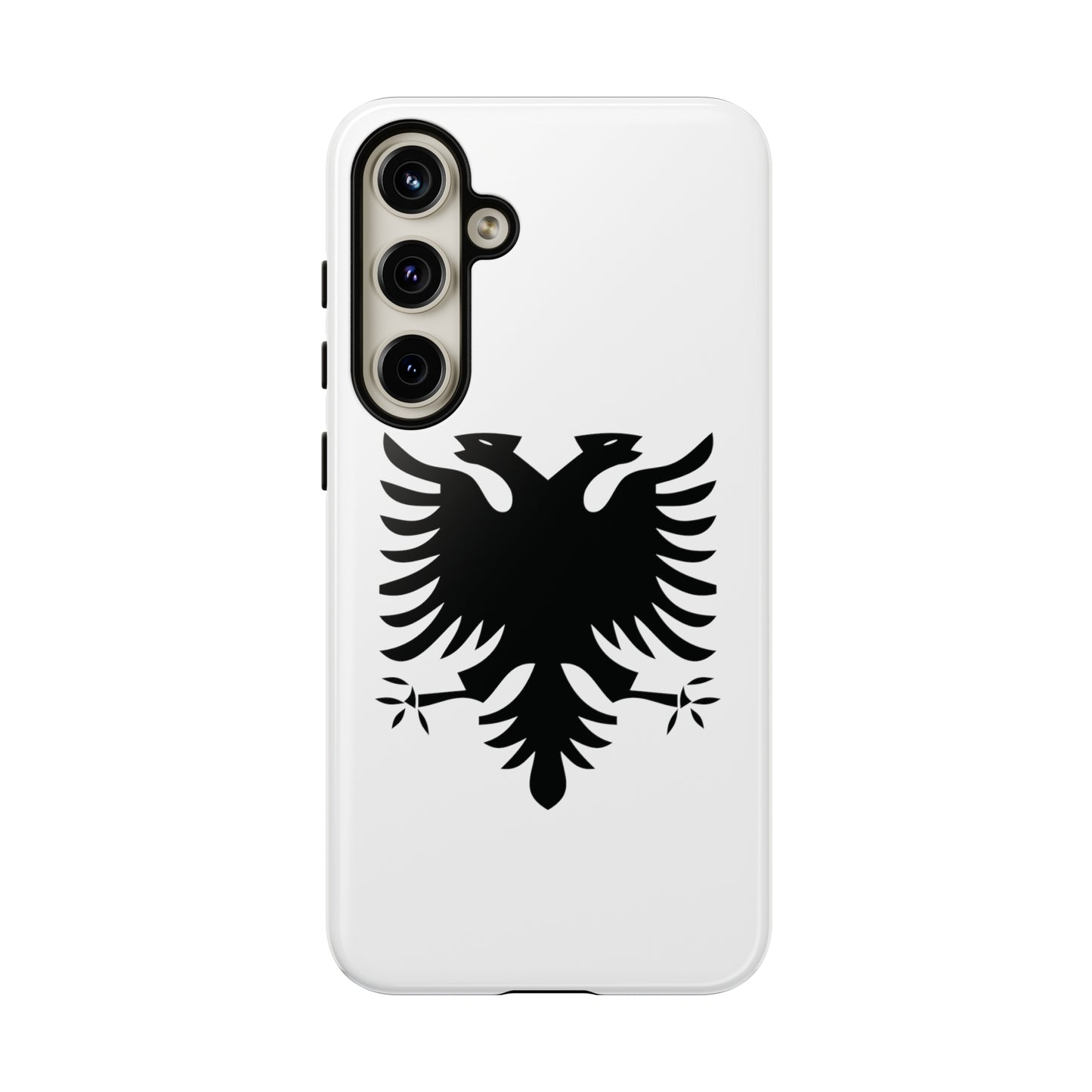 T5 Minimalist Albanian Flag Two Headed Eagle Smartphone Case