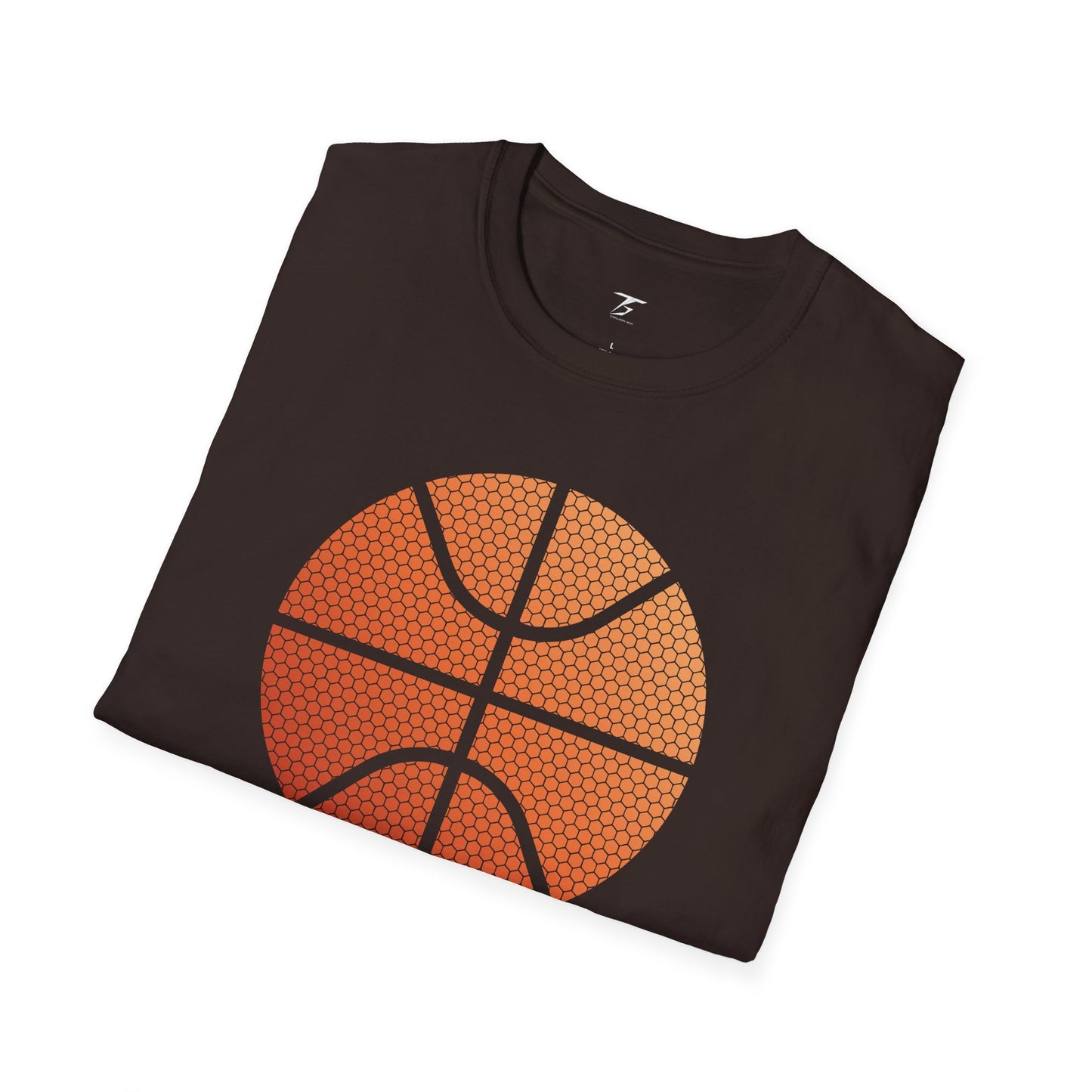 T5 Minimalist Basketball Ball T-Shirt for Men