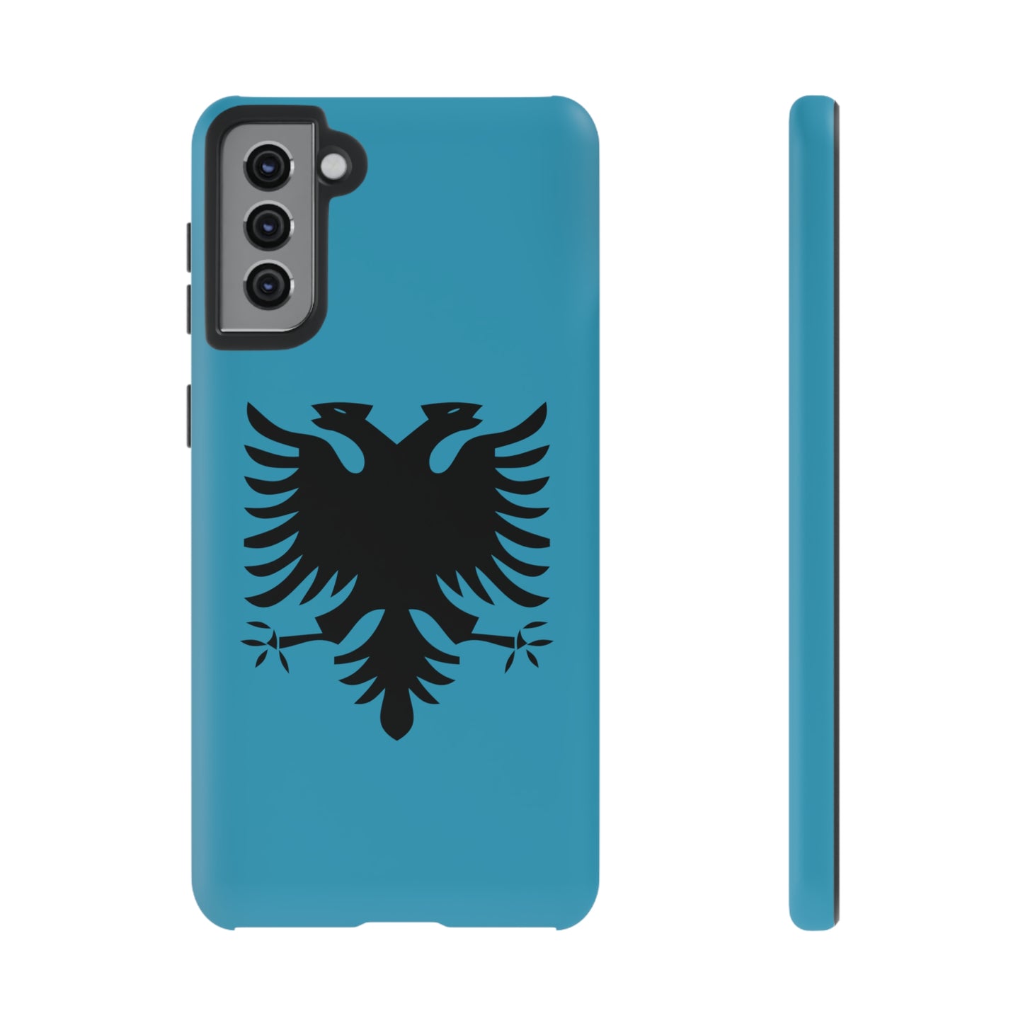 T5 Minimalist Albanian Flag Two Headed Eagle Smartphone Case