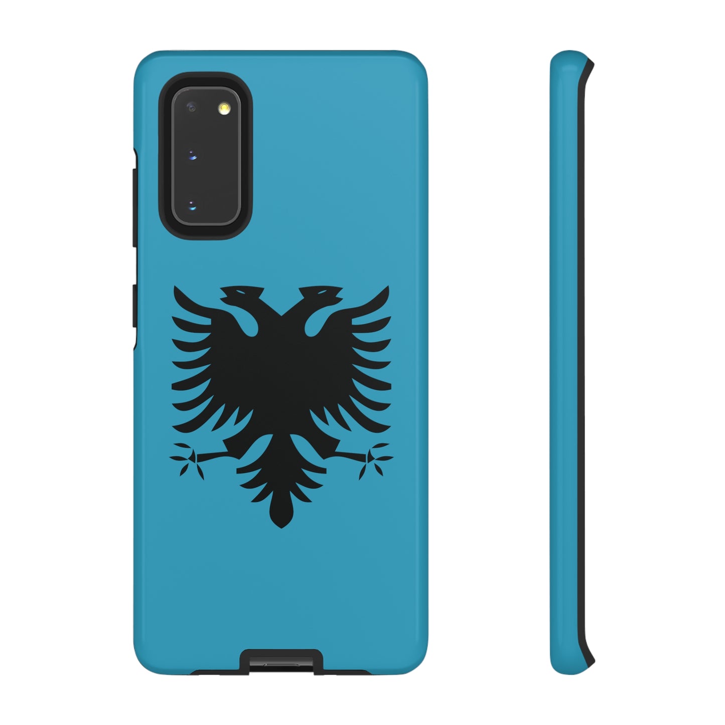 T5 Minimalist Albanian Flag Two Headed Eagle Smartphone Case