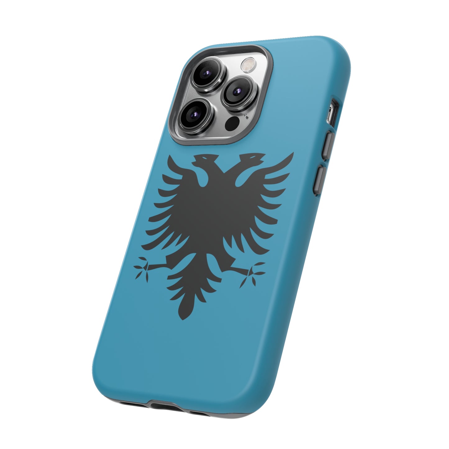 T5 Minimalist Albanian Flag Two Headed Eagle Smartphone Case