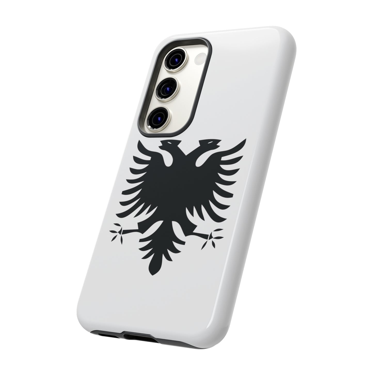 T5 Minimalist Albanian Flag Two Headed Eagle Smartphone Case