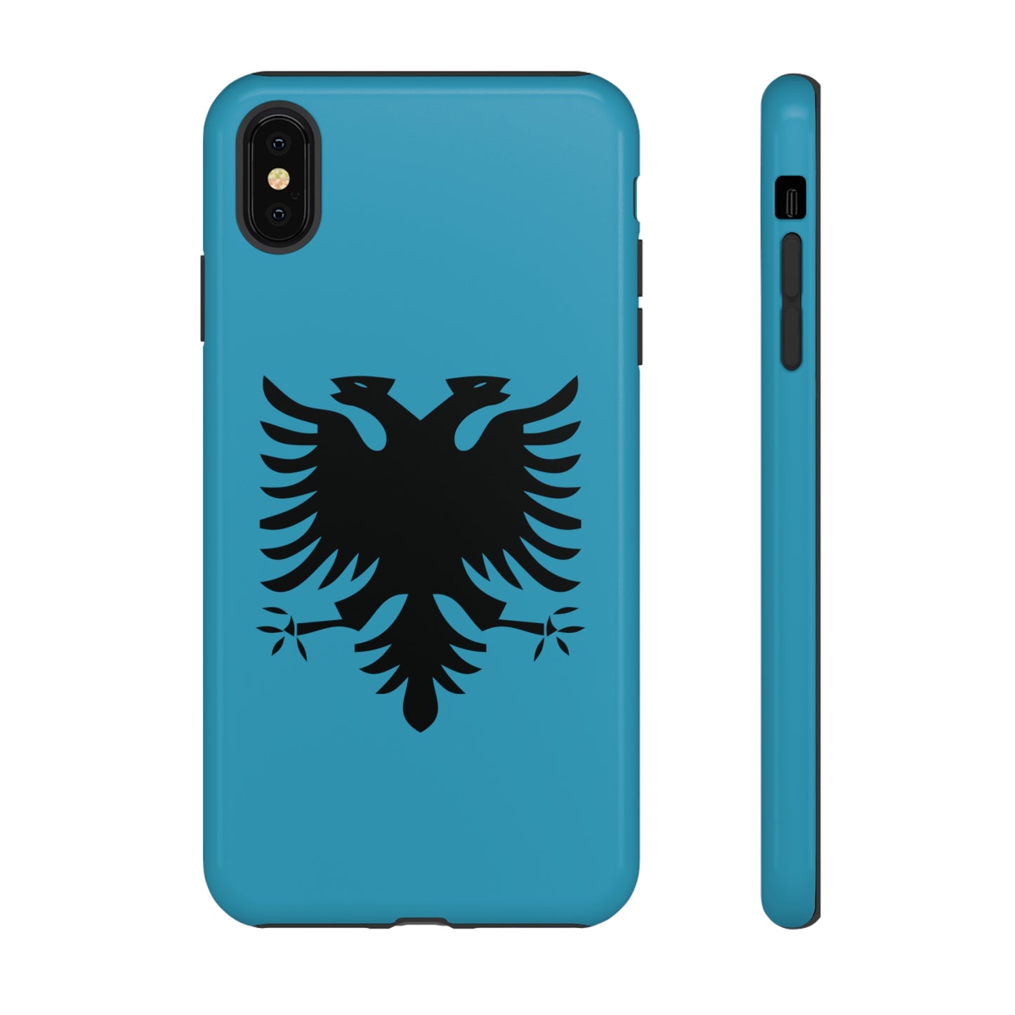 T5 Minimalist Albanian Flag Two Headed Eagle Smartphone Case