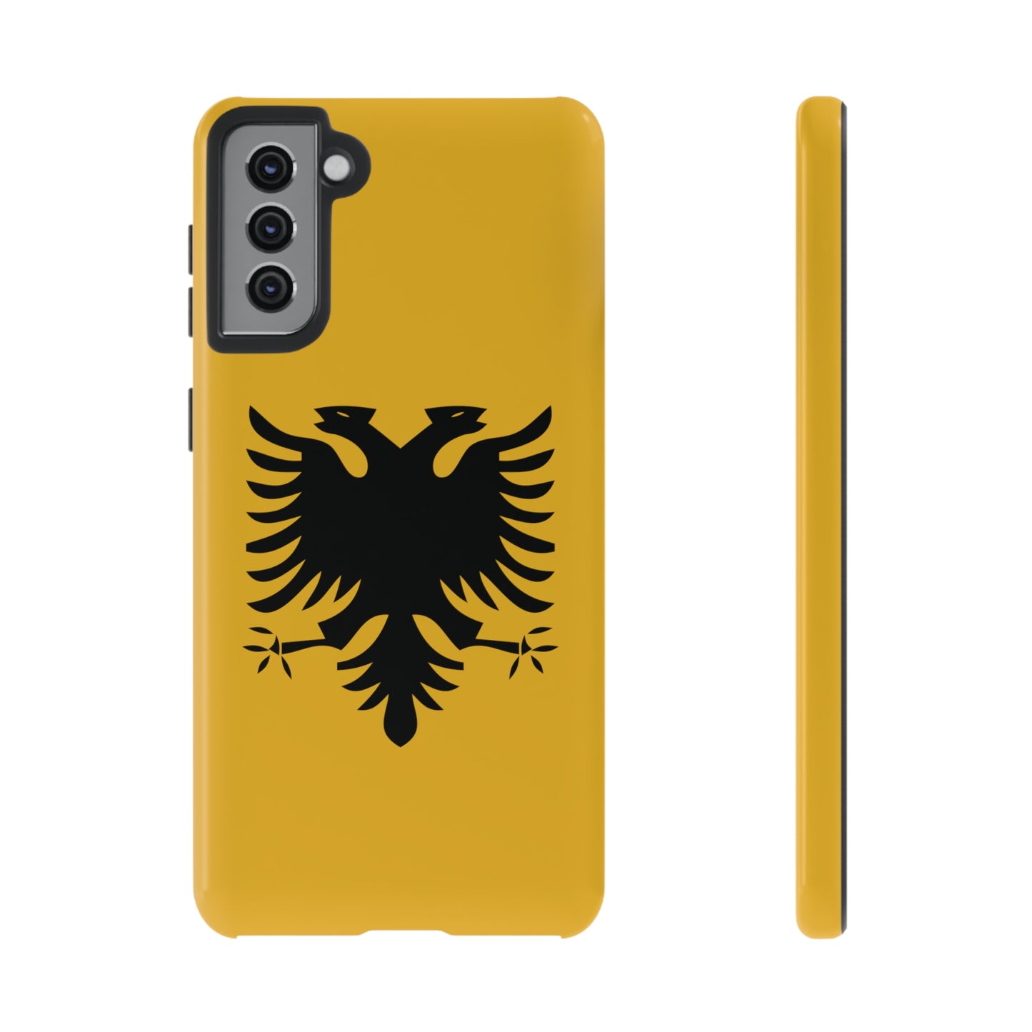 T5 Minimalist Albanian Flag Two Headed Eagle Smartphone Case