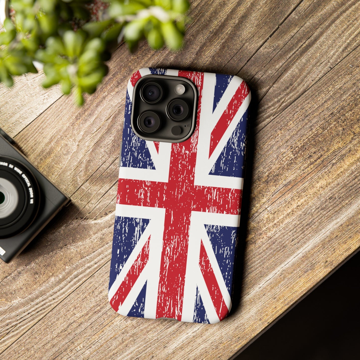 T5 Minimalist United Kingdom Flag Smartphone Case