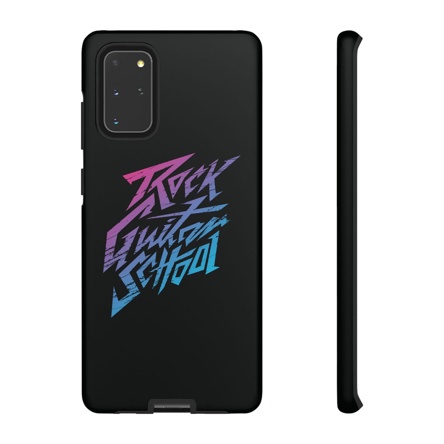 T5 Minimalist ROCK GUITAR SCHOOL Smartphone Case
