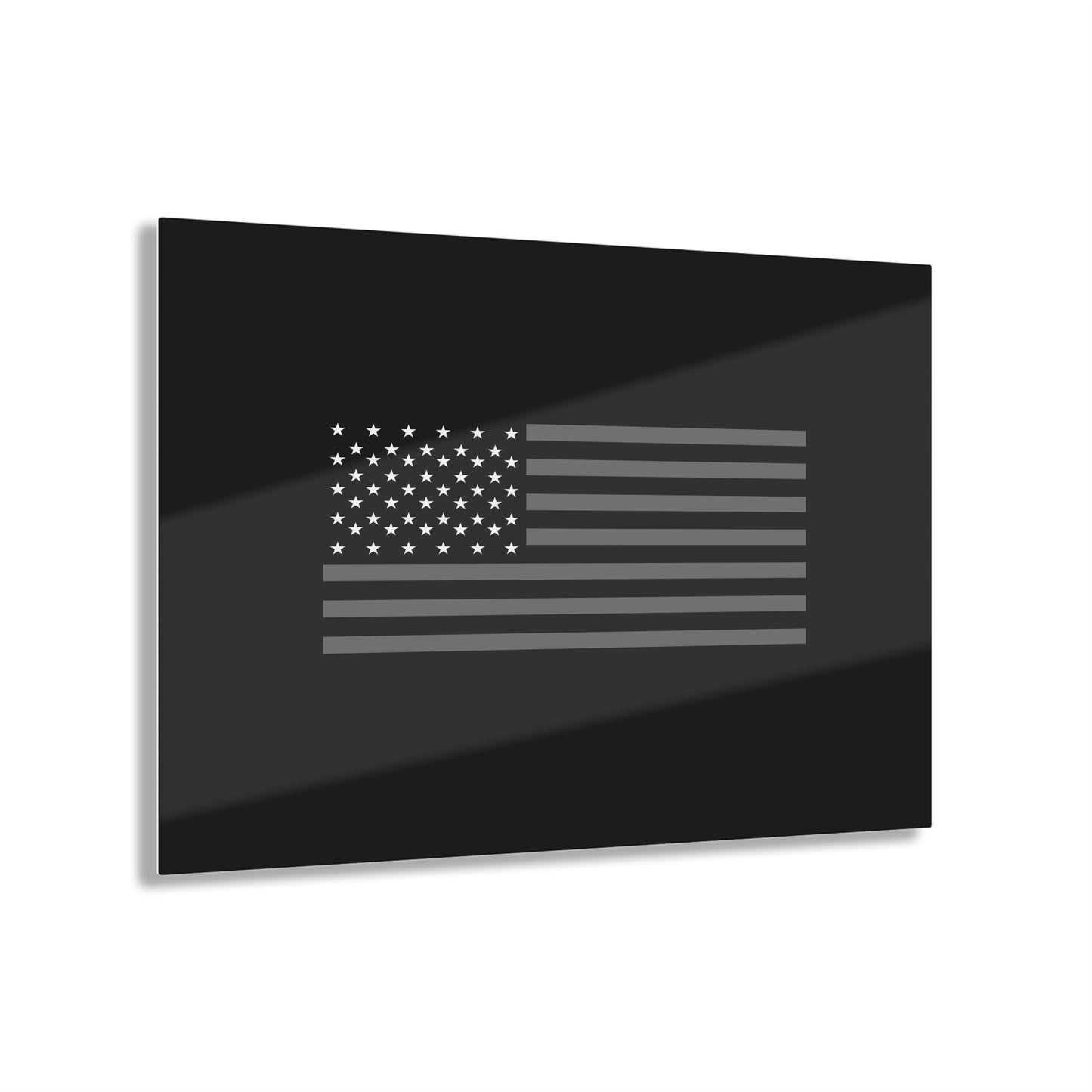 T5 Minimalist U.S.A. Flag Acrylic Print