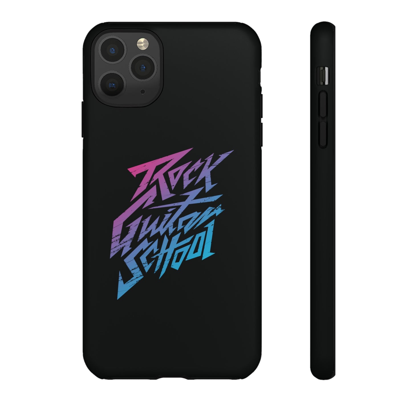 T5 Minimalist ROCK GUITAR SCHOOL Smartphone Case