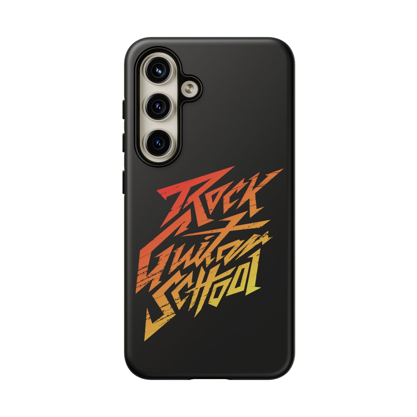 T5 Minimalist ROCK GUITAR SCHOOL Smartphone Case