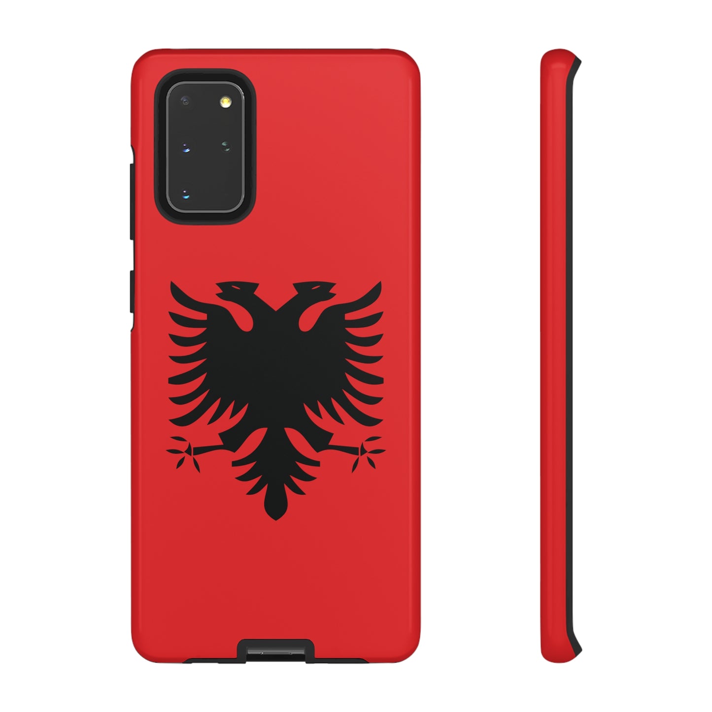 T5 Minimalist Albanian Flag Two Headed Eagle Smartphone Case