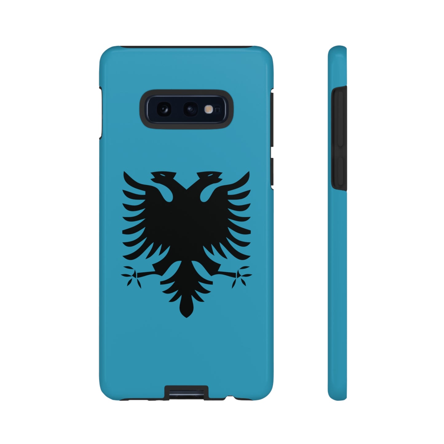 T5 Minimalist Albanian Flag Two Headed Eagle Smartphone Case